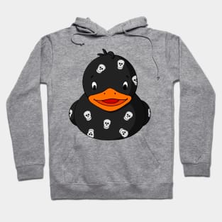 Skull Pattern Rubber Duck Hoodie